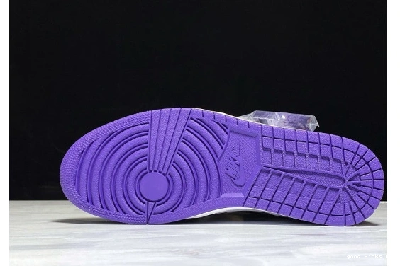 555088-500 Purple Retro 555088-500 High Jordan Air Court 1 White 0408